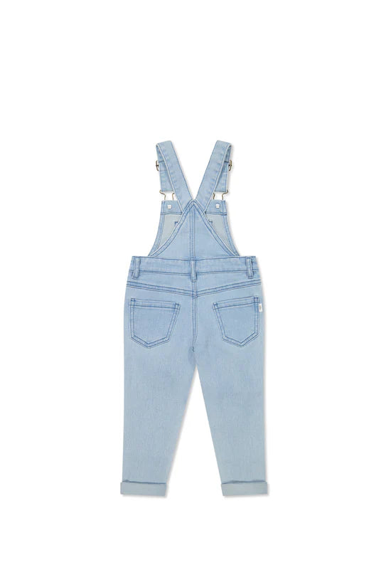 Jamie Kay Arlo Twill Overall Washed Denim