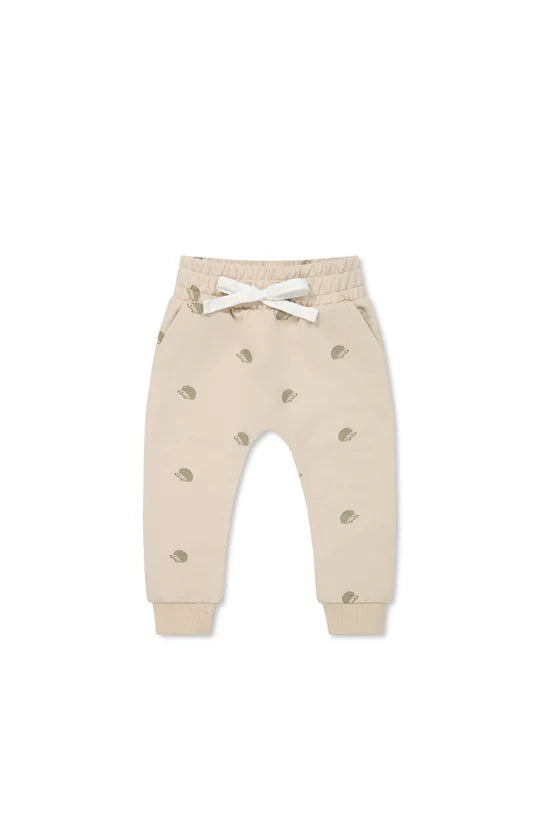 Jamie Kay Organic Cotton Morgan Track Pant Henry Hedgehog Birch