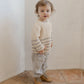 Quincy Mae Rex Sweater Fog Stripe