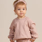 Quincy Mae Pocket Sweatshirt Mauve