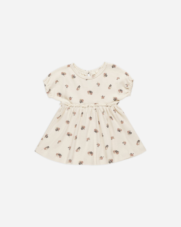 Quincy Mae Annie Dress Wild Flowers Natural