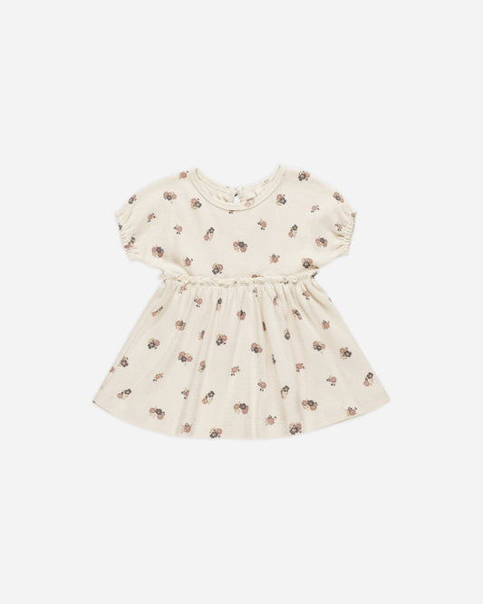 Quincy Mae Annie Dress Wild Flowers Natural