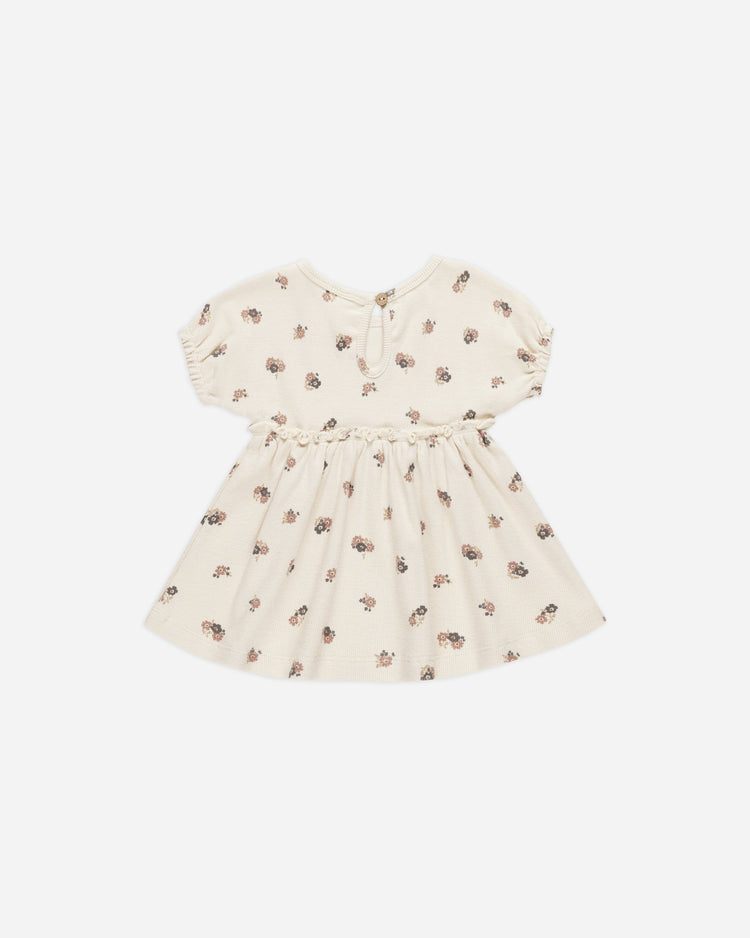 Quincy Mae Annie Dress Wild Flowers Natural