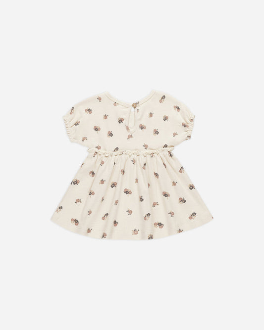 Quincy Mae Annie Dress Wild Flowers Natural