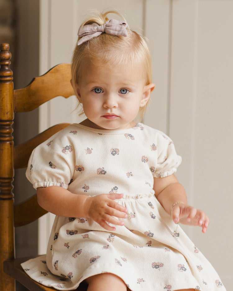 Quincy Mae Annie Dress Wild Flowers Natural