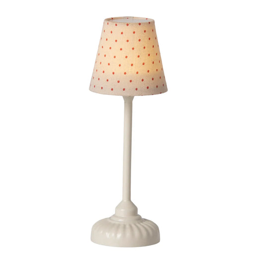 Maileg Vintage Floor Lamp Mouse Cream