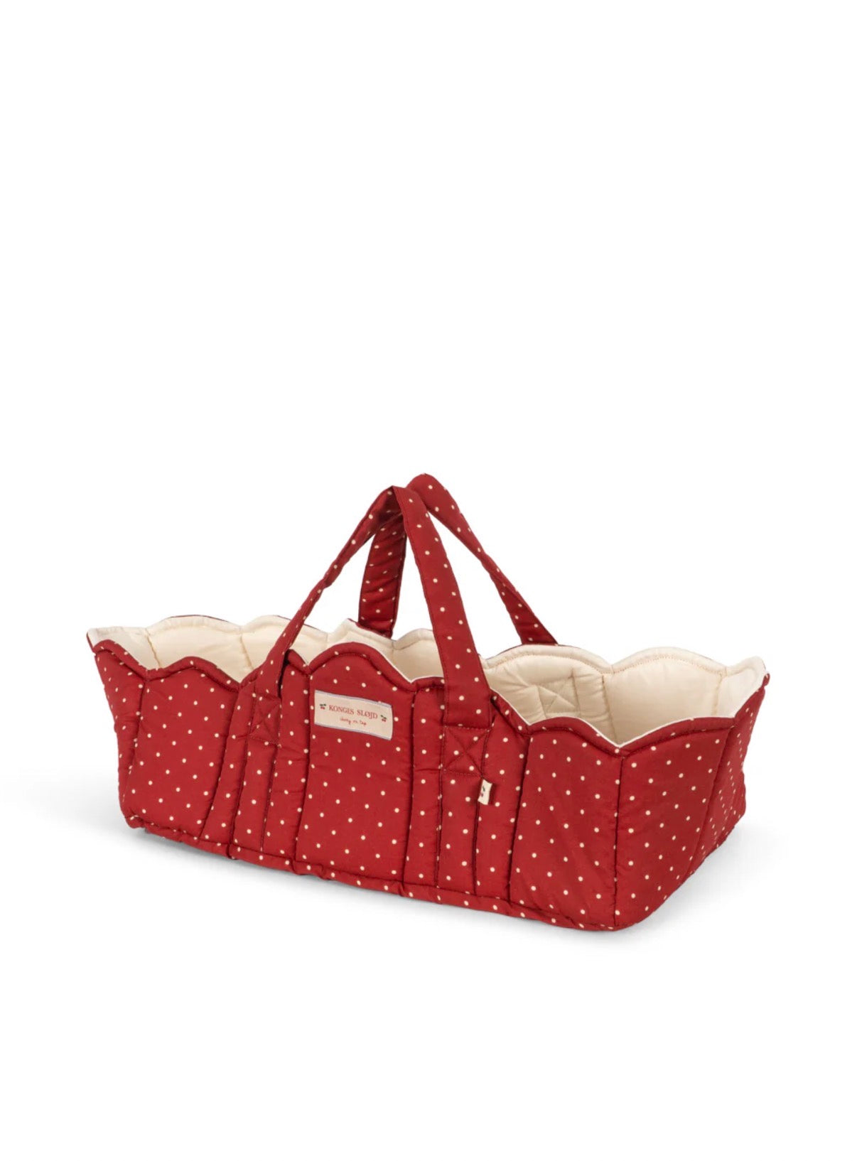 Konges Sløjd Doll Carry Cot Fraise Dot