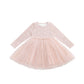 Jamie Kay Anna Tulle Dress Petite Heart Old Rose