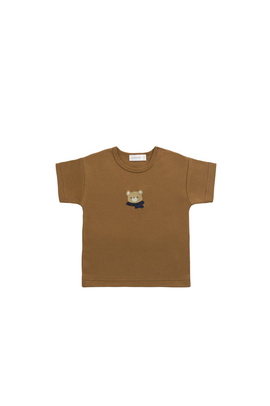 Jamie Kay Pima Cotton Hunter Tee Autumn Bronze Cosy Bobbie