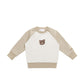 Jamie Kay Organic Cotton Tao Sweatshirt Biscuit/Cloud Bobbie Bear