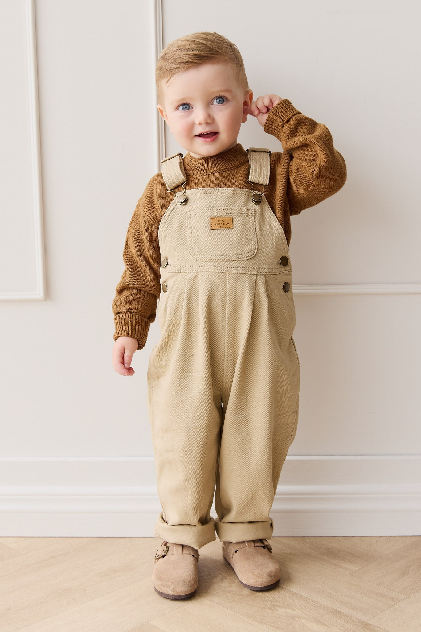 Jamie Kay Blair Twill Overall Hay