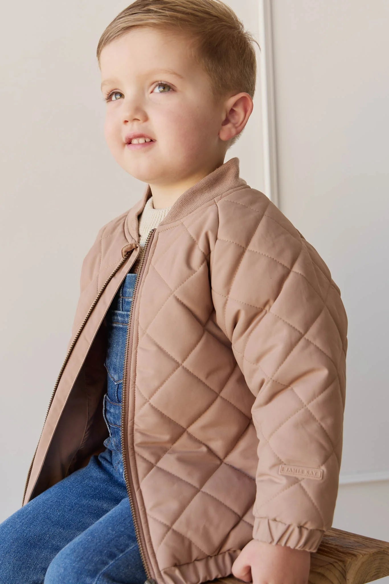 Jamie Kay Benito Jacket Pale Terracotta