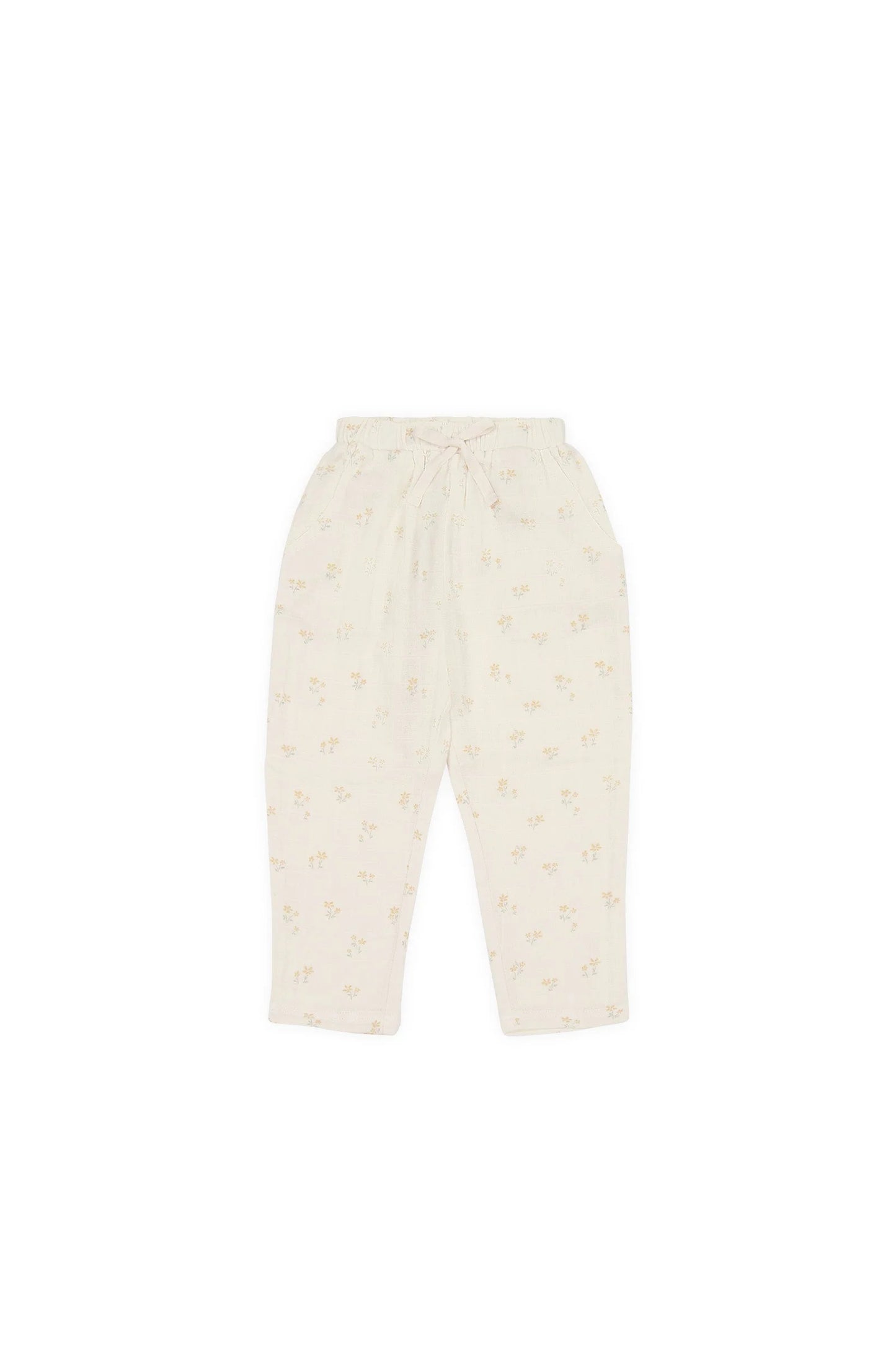 Jamie Kay Organic Cotton Muslin Cordelia Pant - Pauline Chamomile