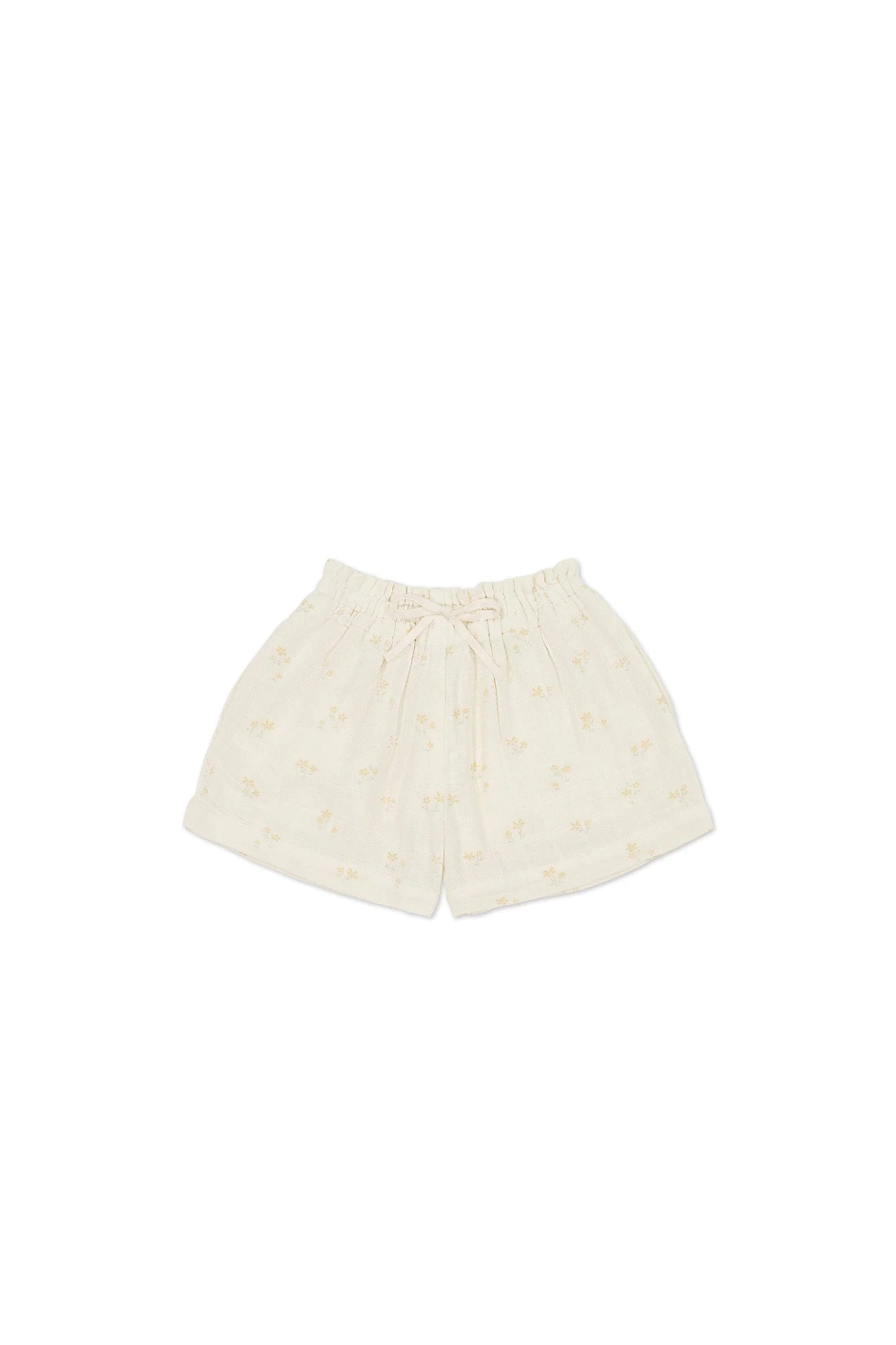 Jamie Kay Organic Cotton Muslin Elodie Short Pauline Chamomile