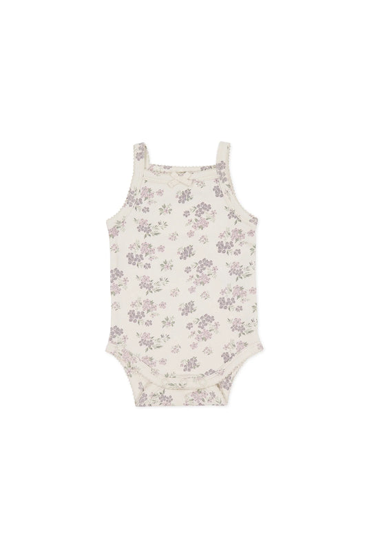 Jamie Kay Organic Cotton Bridget Singlet Bodysuit Selena Tofu