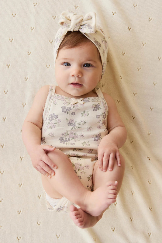 Jamie Kay Organic Cotton Bridget Singlet Bodysuit Selena Tofu