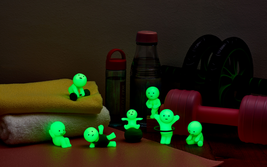 Smiski Mini Figure Exercising