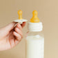 BIBS Dummies 270ml BPA free Plastic Bottle Set Ivory