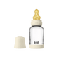 BIBS Dummies 120ml Glass Bottle Set Ivory