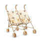Konges Sløjd Twin Doll Stroller Ma Grande Cerise