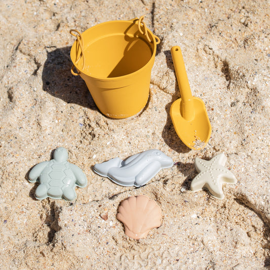 Izimini Beach Toys Set Mustard