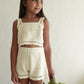 Illoura The Label Crochet Shorts Natural
