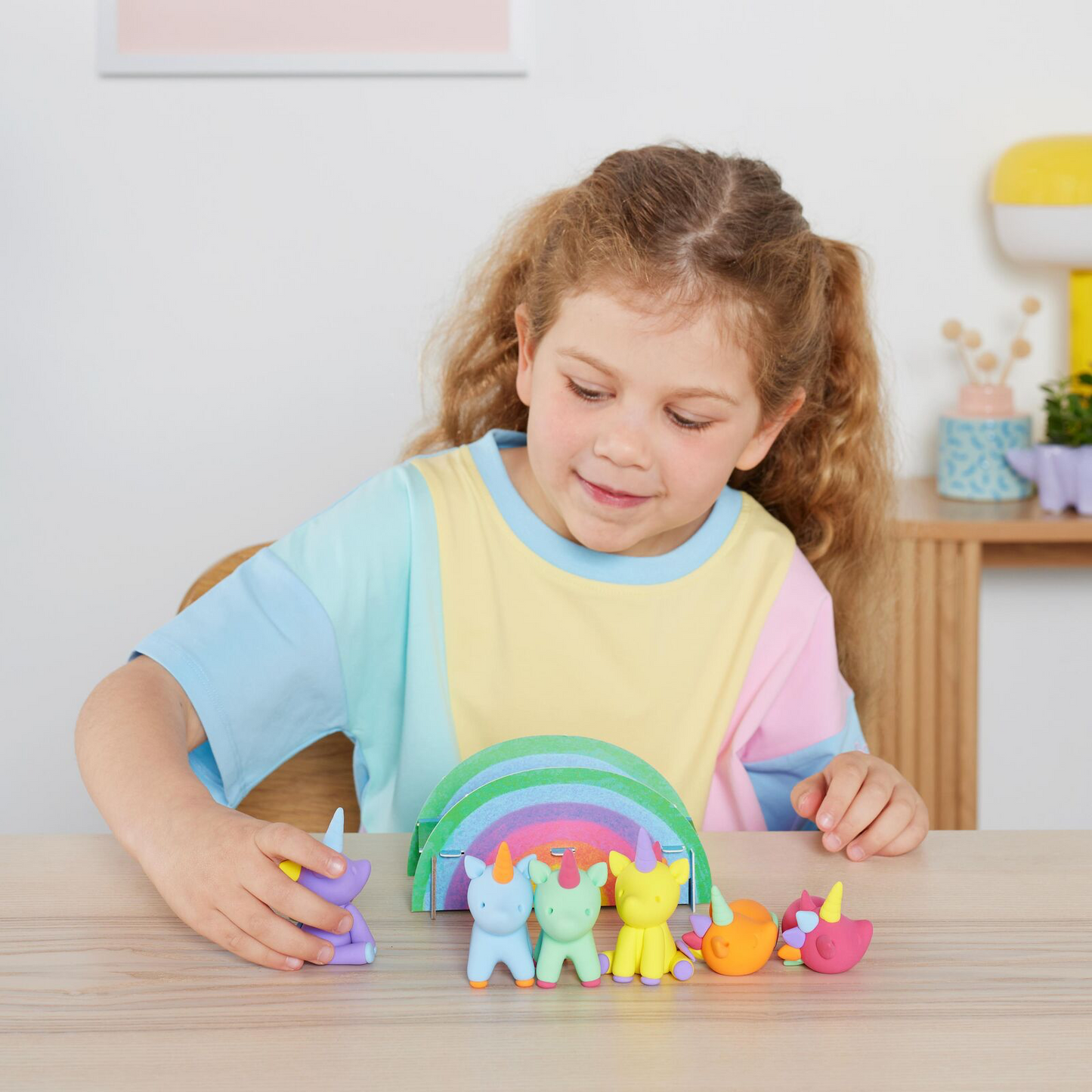 Tiger Tribe Claytopia Unicorn World