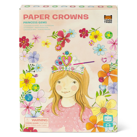 Tiger Tribe Paper Crowns Princess Gems