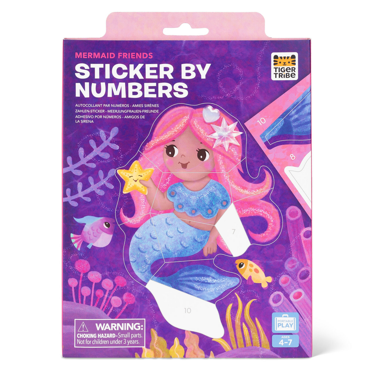 Tiger Tribe Sticker by Numbers Mermaid Friends