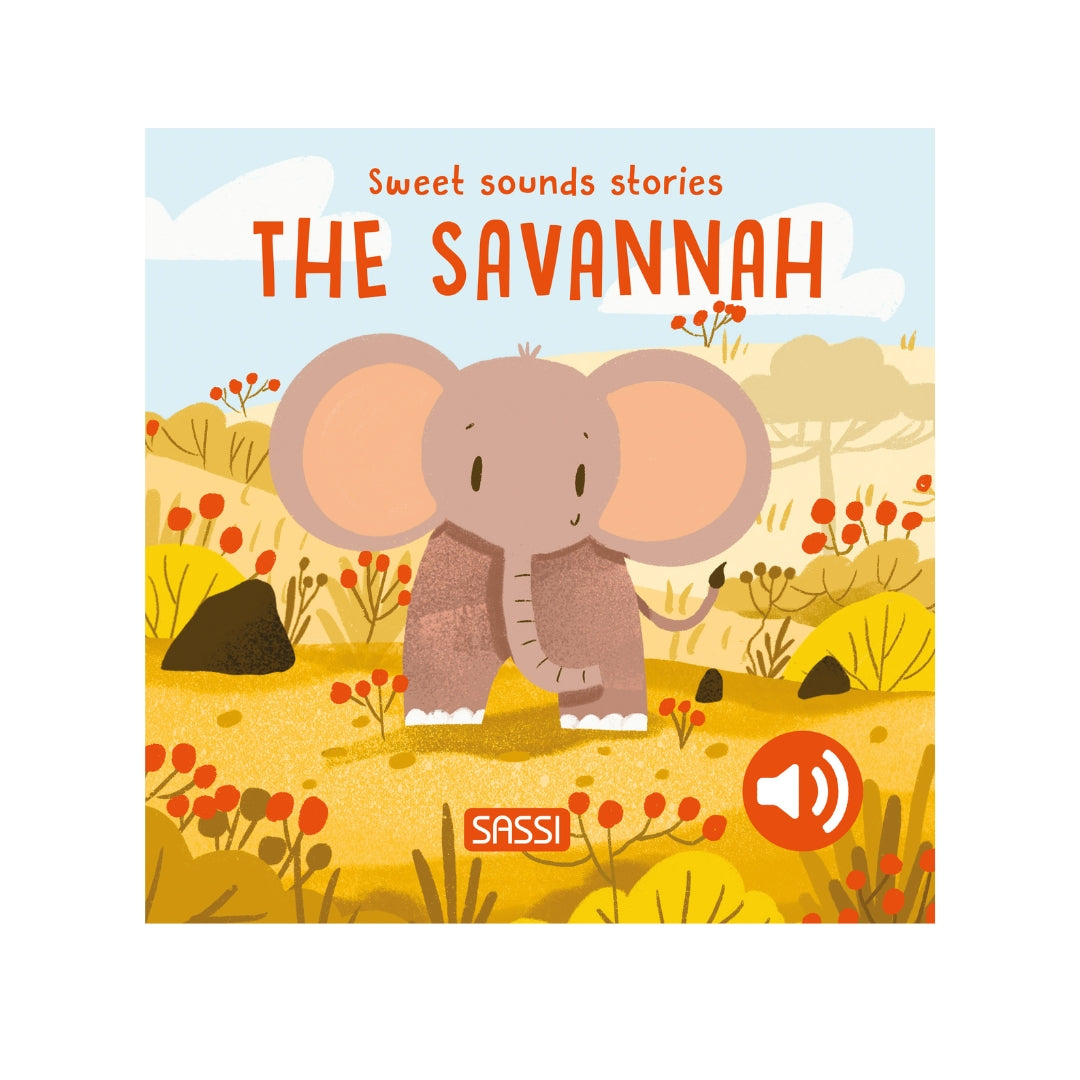 Sassi Board Book Sweet Sounds Stories The Savannah