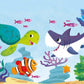 Sassi Free the Colours Reusable Paint Brush Book the Sea