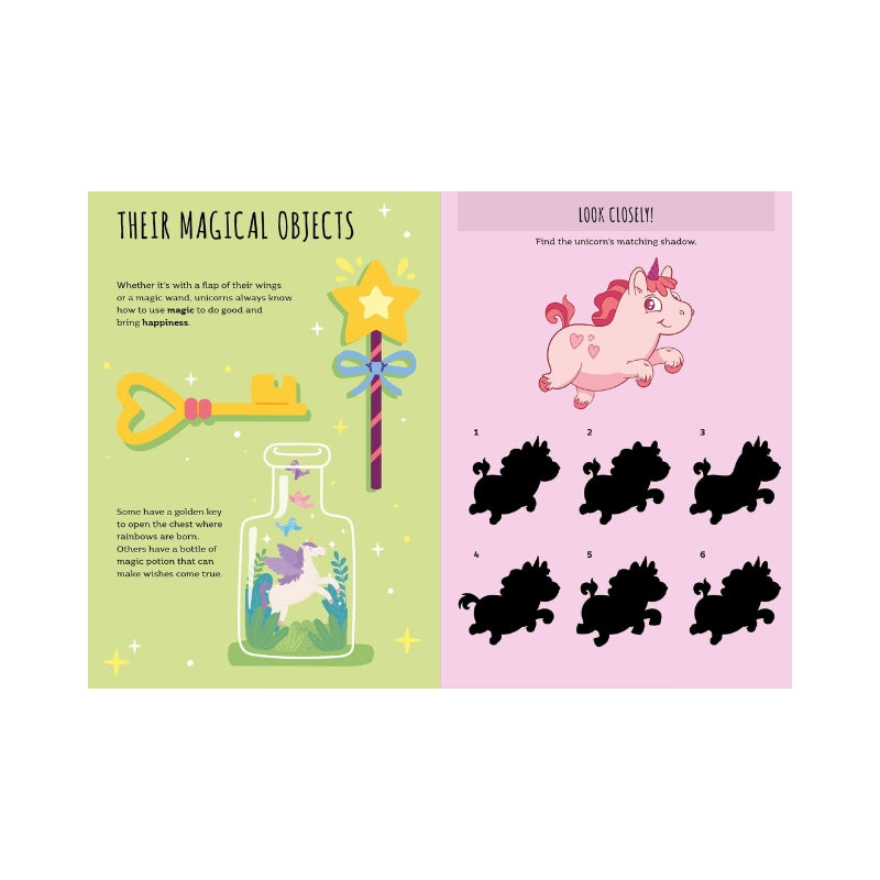 Sassi Stickers and Activities Book Unicorns