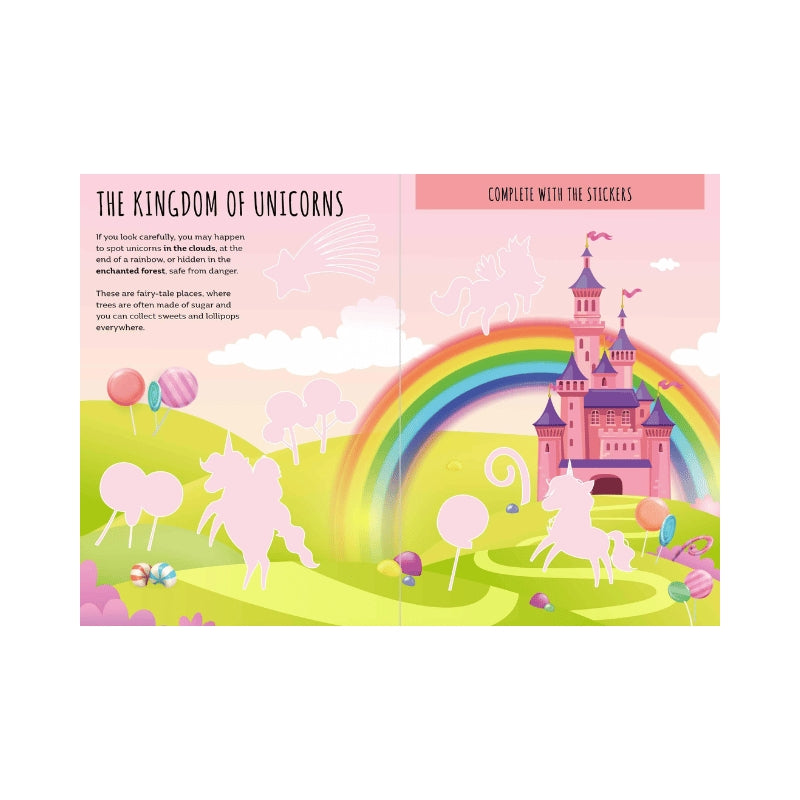 Sassi Stickers and Activities Book Unicorns