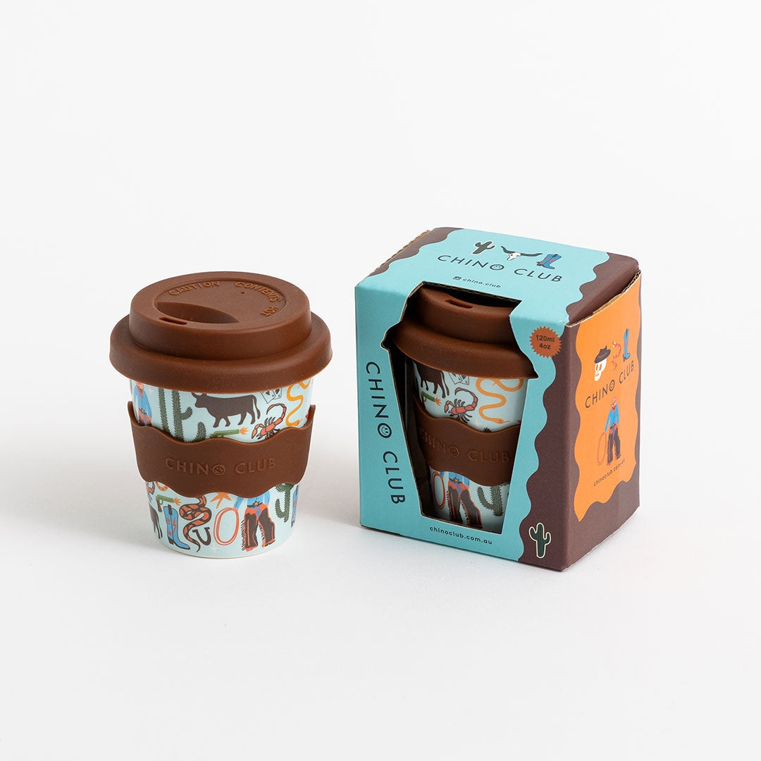 Chino Club Babychino Cup 4oz Cowboy