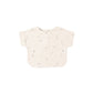 Quincy Mae Woven Boxy Top Space
