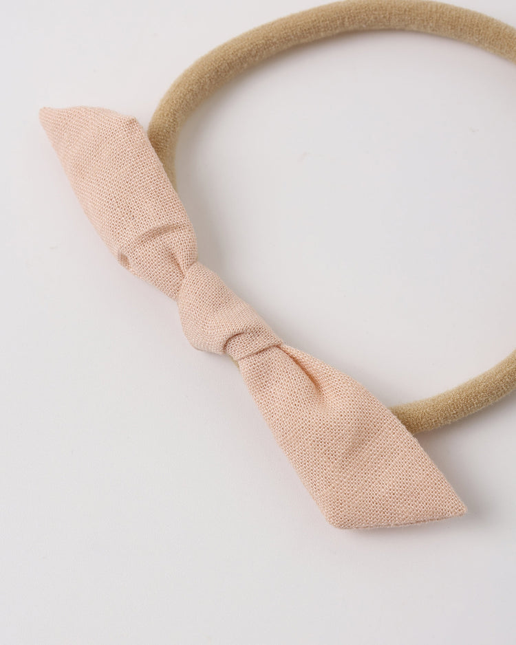 Quincy Mae Little Knot Headband Blush