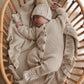 Freckles The Label Chunky Knit Blanket Oat