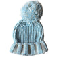 Freckles The Label Chunky Knit Beanie Sky