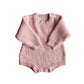 Freckles The Label Chunky Long Sleeve Romper Sweatpea