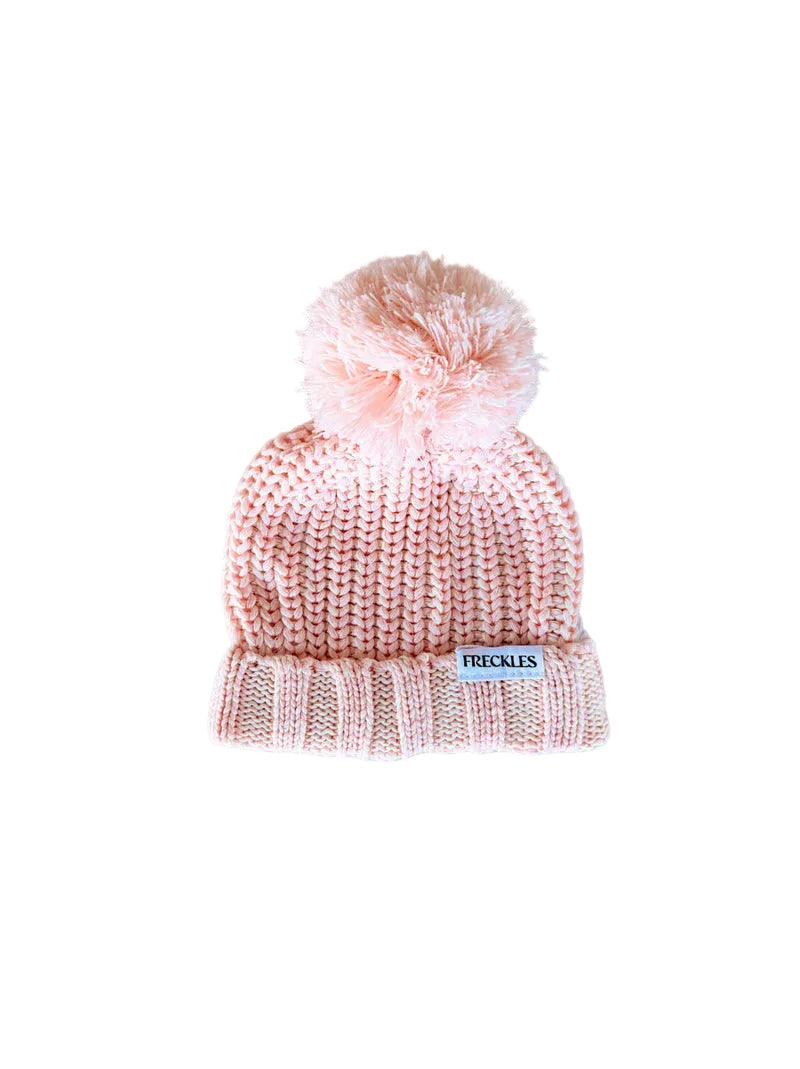 Freckles The Label Chunky Knit Beanie Sweetpea