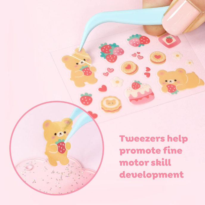 Tiger Tribe Sticker Craft Kit Kawaii Bag Charms