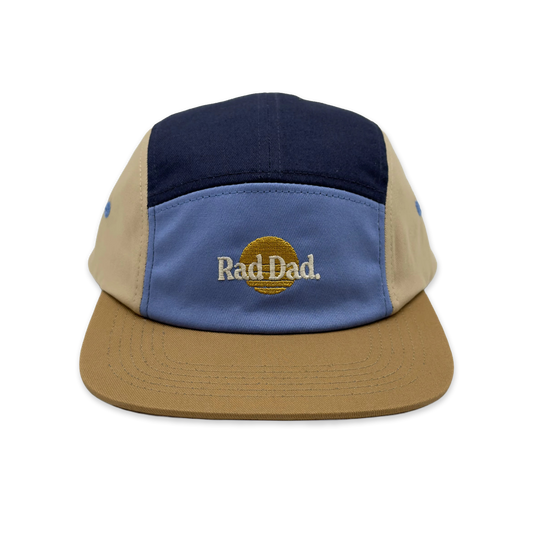 Banabae Rad Dad Spliced 5 Panel Cord Cap Blues