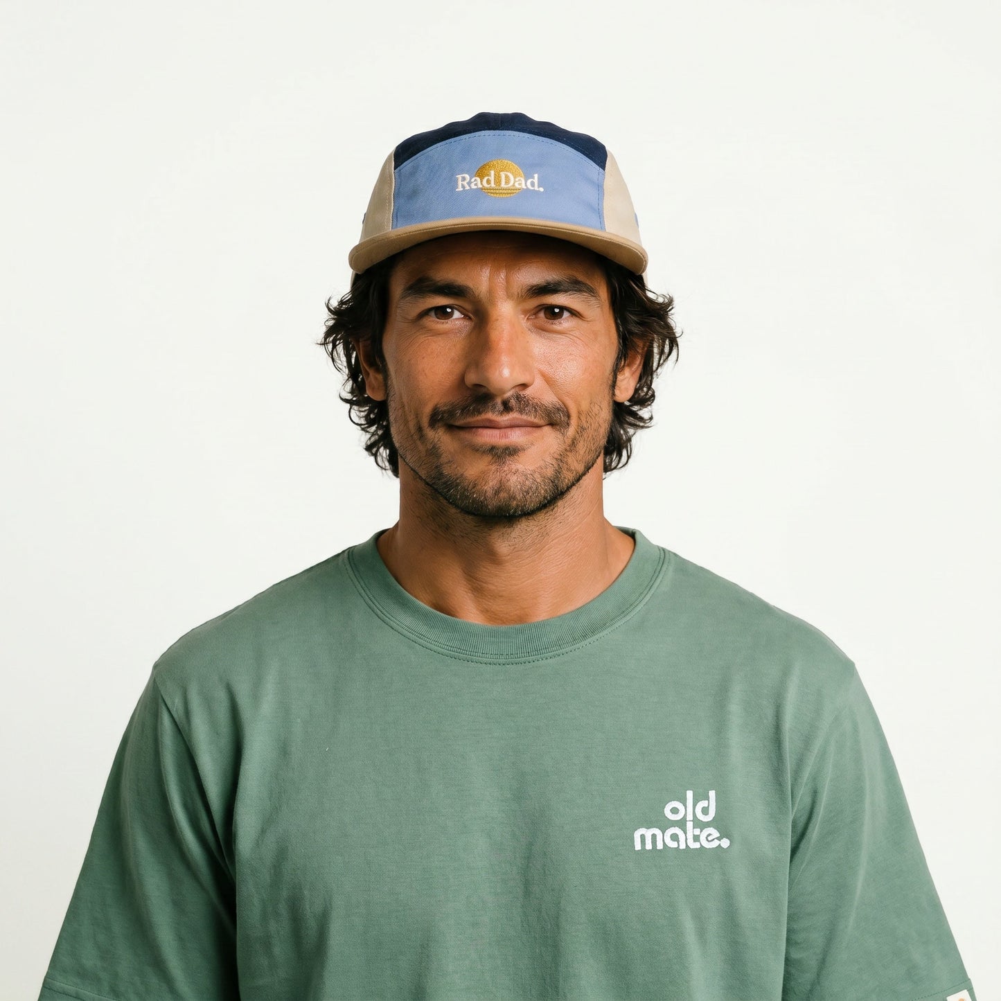 Banabae Rad Dad Spliced 5 Panel Cord Cap Blues