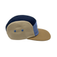 Banabae Rad Kid Five Panel Splice Twill Cap Blues