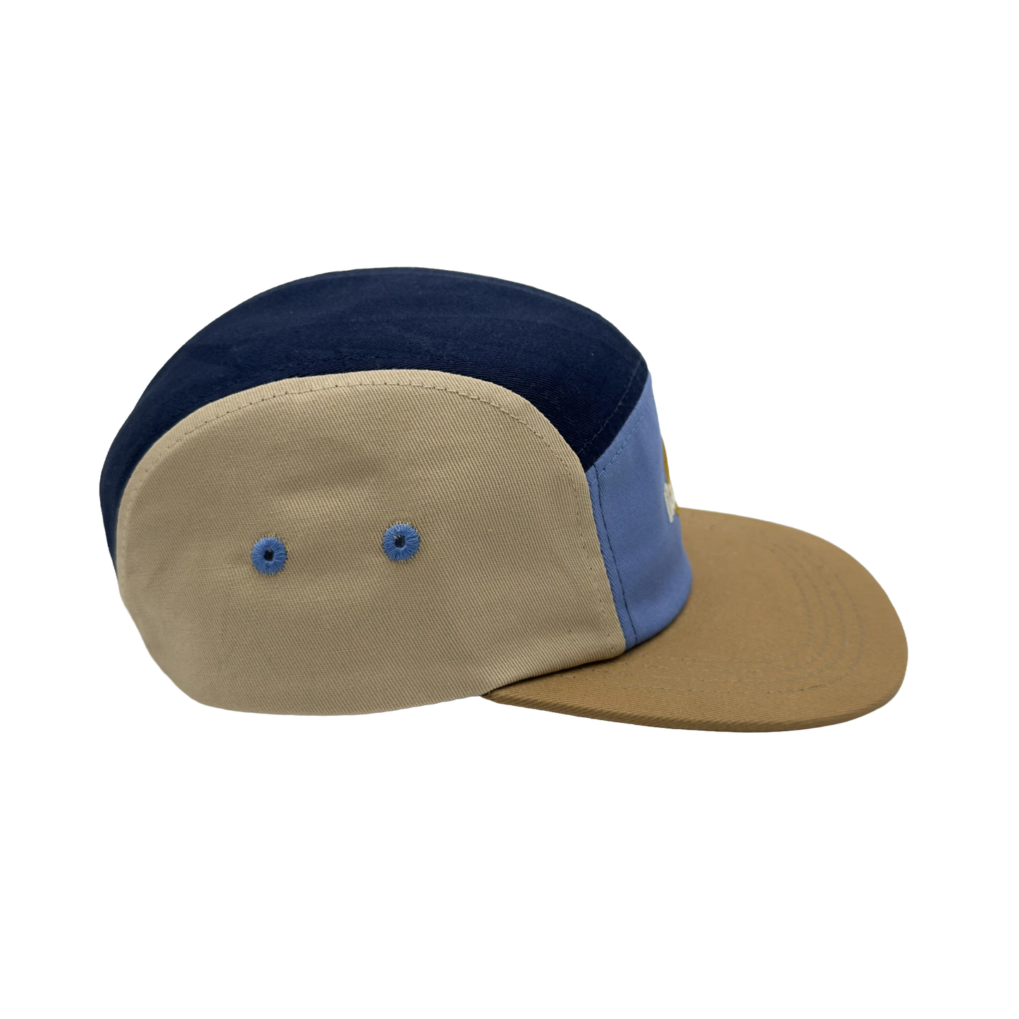 Banabae Rad Kid Five Panel Splice Twill Cap Blues