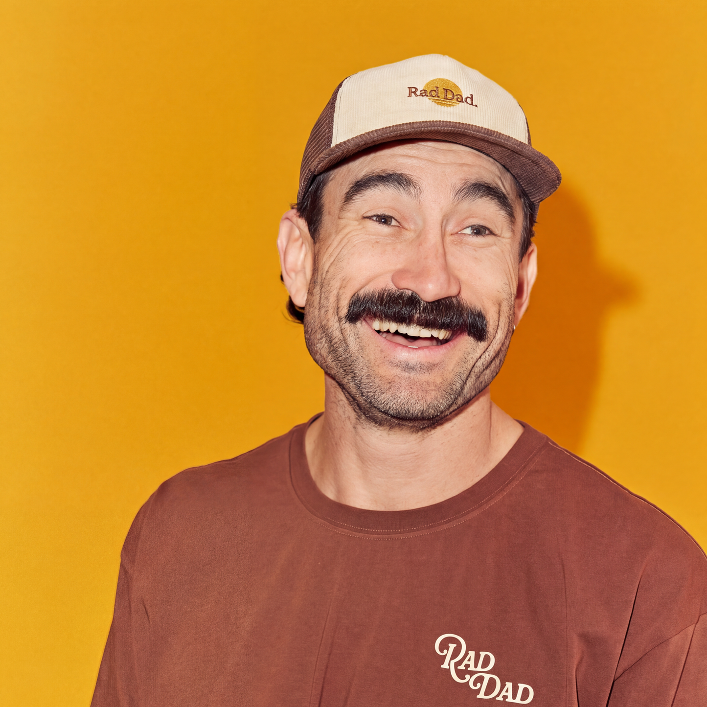Banabae Rad Dad 2 Tone Cord Trucker Cap Choc