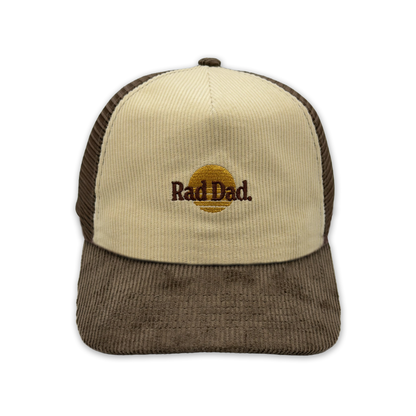 Banabae Rad Dad 2 Tone Cord Trucker Cap Choc