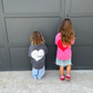 Sśaint Kids Grey Heart Tee