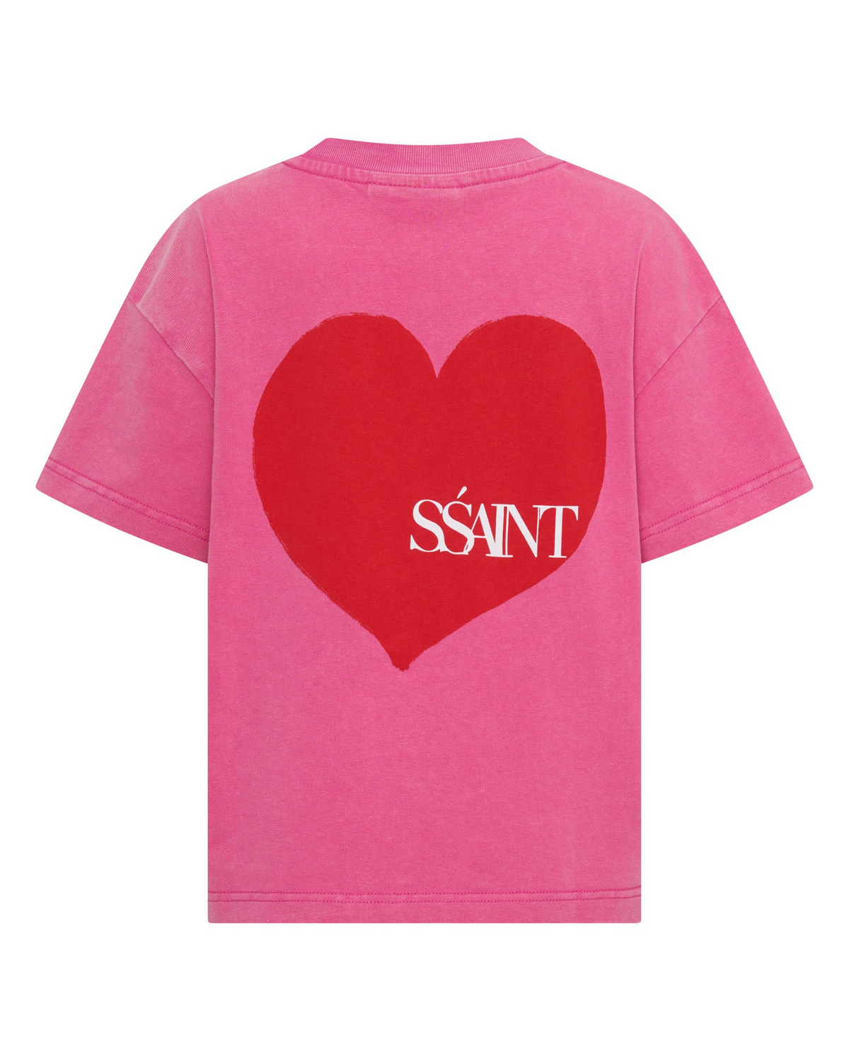 Sśaint Kids Pink Heart Tee