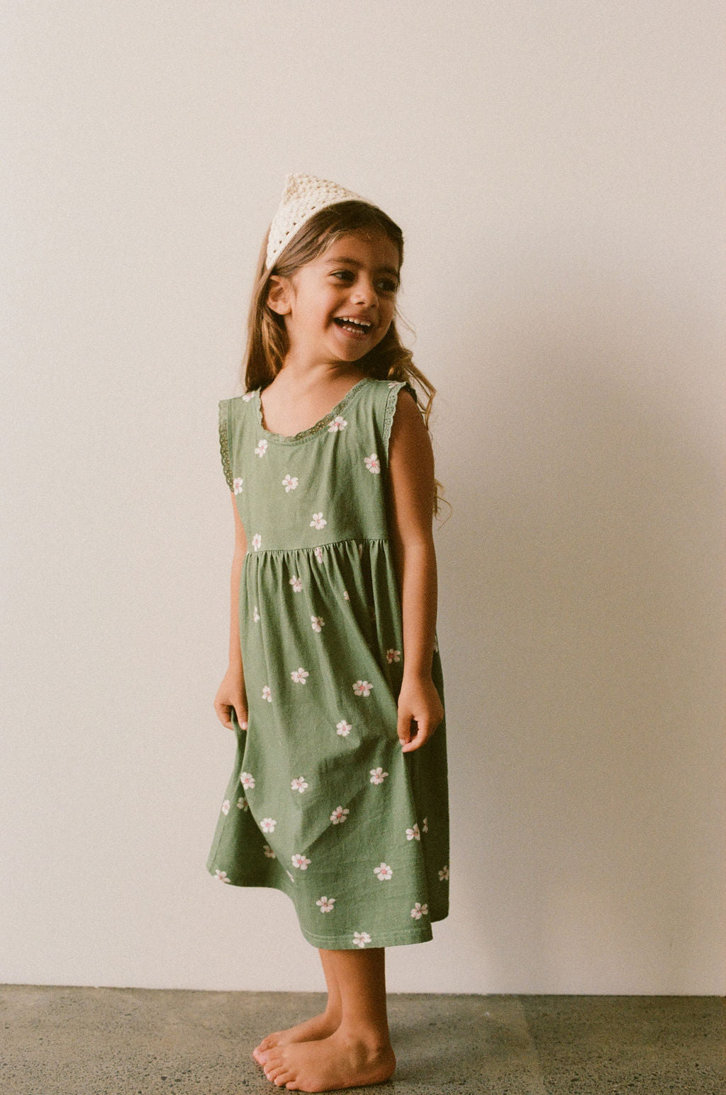 Illoura The Label Eden Dress Field Daisy Print